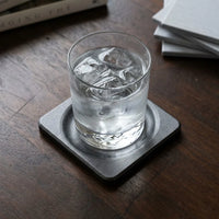 Diatomite coaster, Dark Grey