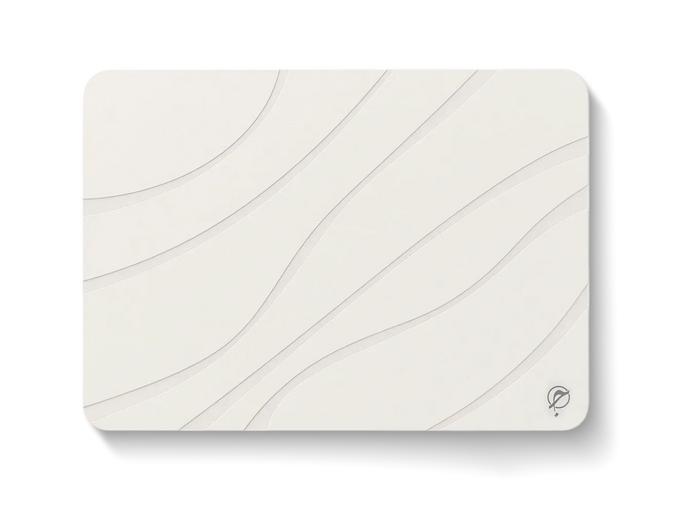 Diatomite mat – waves