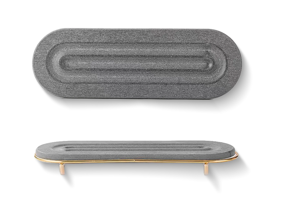Diatomite pad – metal rack