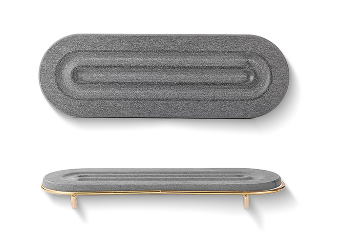 Diatomite pad – metal rack