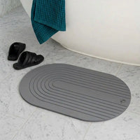 Diatomite mat – arc, Dark Grey