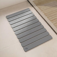 Foldable Diatomite mat, Dark Grey