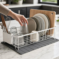 Foldable Diatomite mat, Dark Grey