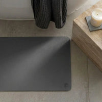 Diatomite mat – plain, Dark Grey