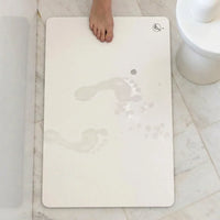 Diatomite mat – plain, Off-White