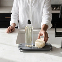 Diatomite sink caddy, Dark Grey