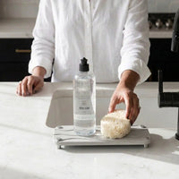 Diatomite sink caddy, Off-White